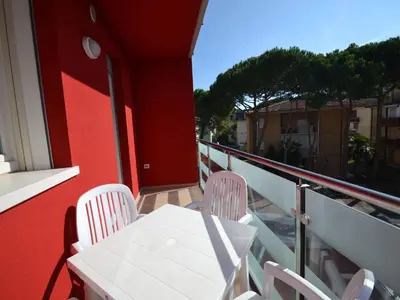 Balcone o terrazza di Modern apartment by the beach