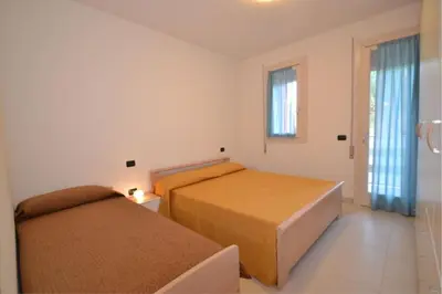 Letto o letti in una camera di Modern apartment by the beach