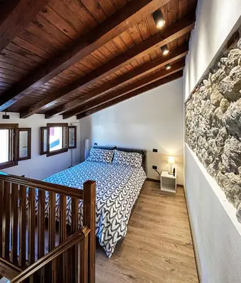 Letto o letti in una camera di Il Vicoletto