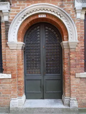 Facciata o entrata di Giudecca Palanca 664