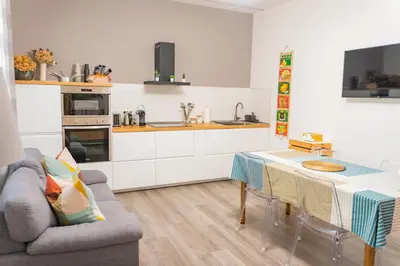 Cucina o angolo cottura di Casa Mirella