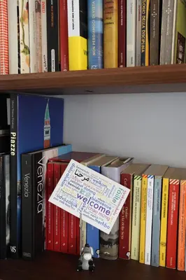 Biblioteca nell'appartamento