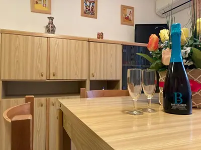 Cucina o angolo cottura di Spacious apartment for six-Beahost
