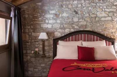Letto o letti in una camera di Casa Valdo Country House