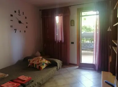 Letto o letti in una camera di Bilocale NICOL 4 posti Padova ovest