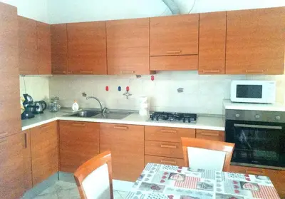Cucina o angolo cottura di Bilocale NICOL 4 posti Padova ovest